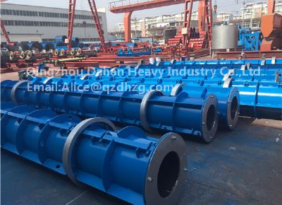 點擊查看詳細(xì)信息<br>標(biāo)題：Concrete Well Pipe Mould 閱讀次數(shù)：1711